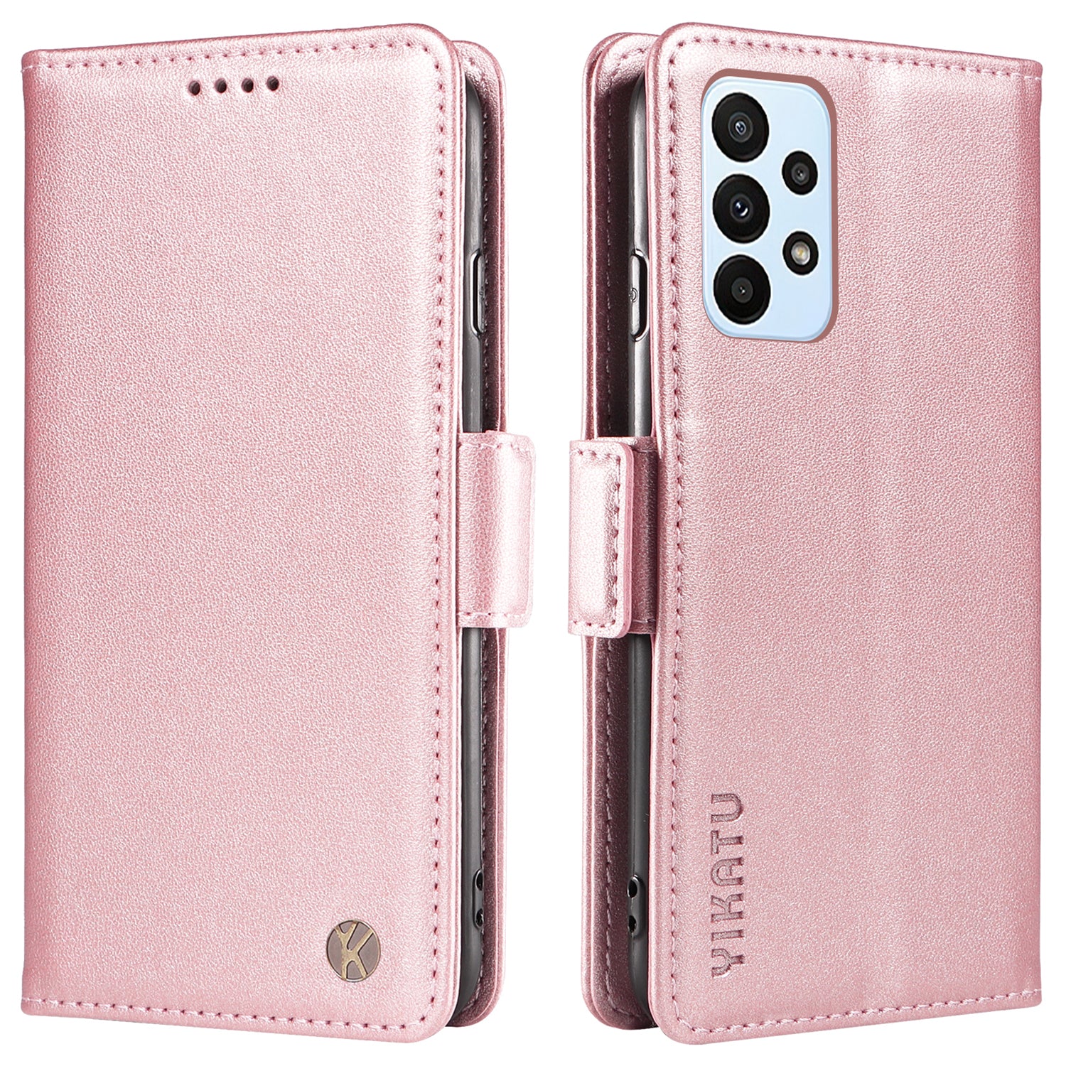YIKATU YK-003 For Samsung Galaxy A23 4G / F23 5G / M23 5G PU Leather Wallet Phone Case Stand Magnetic Closure Cover YIKATU YK-003 For Samsung Galaxy A23 4G / F23 5G / M23 5G PU Leather Wallet Phone Case Stand Magnetic Closure Cover